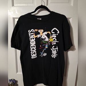 Descendents and Circle Jerks 2024 Fall Tour T-Shirt (Black) Size Medium